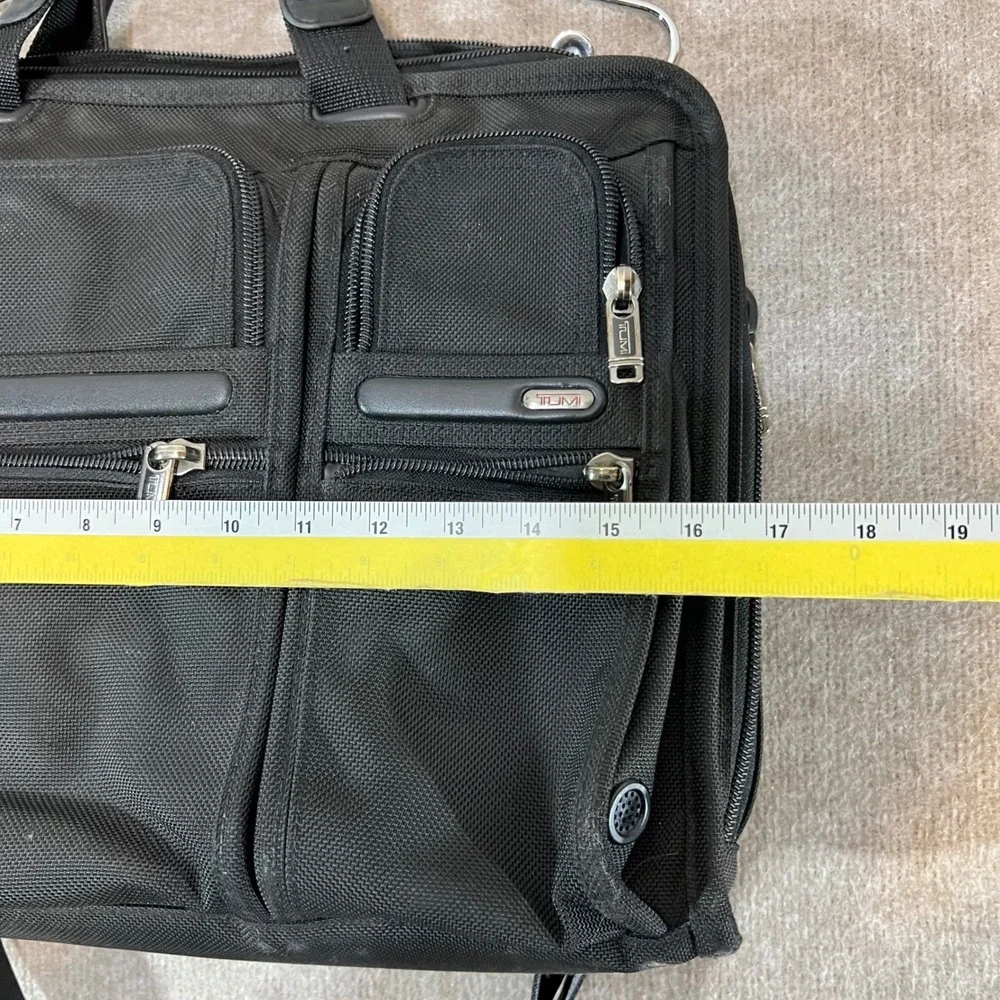 TUMI Ballistic Nylon Laptop Briefcase Business Bag Shoulder Strap Organizer